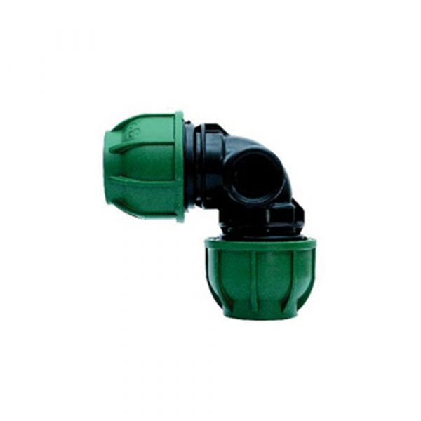 Raccordo gomito a 90° per pop-up d25x1/2