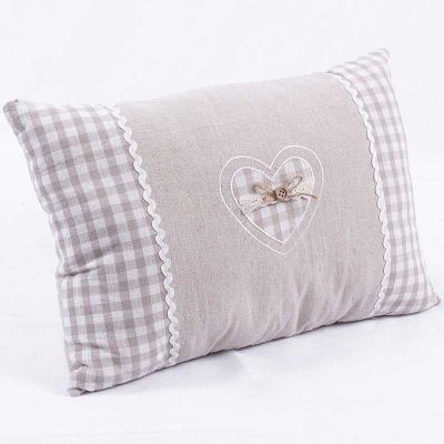 Cuscino Rettangolare Ecru 40X27