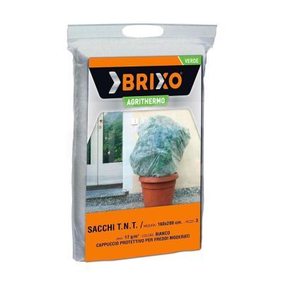 3 Sacchi protettivi antigelo T.N.T per piante Agrithermo 160x200 cm - Brixo