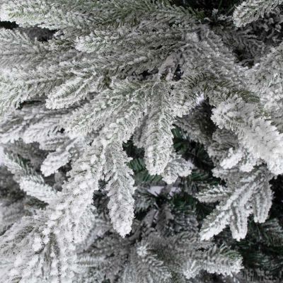 Albero di Natale ghiacciato modello Denali H210 cm