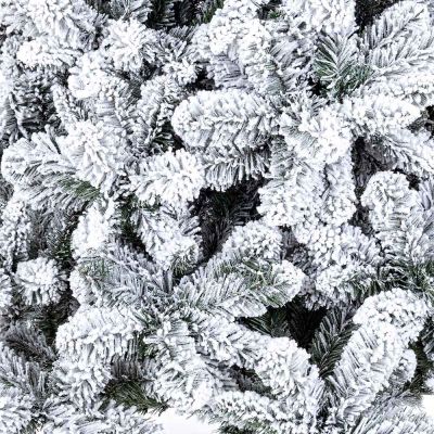 Albero di Natale innevato modello Norimberga H270 cm