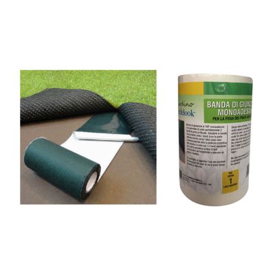 BANDA DI GIUNZIONE MONOADESIVA PER POSA PRATO cm 10x15 mt - Verdelook