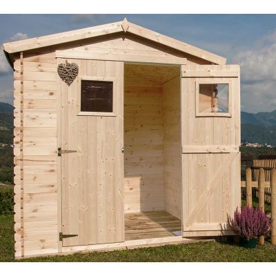Casetta in Legno GIADA 180X130 - Losa Esterni da vivere