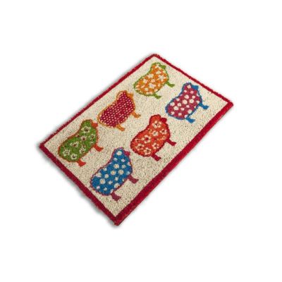 Zerbino in cocco - Fantasia Pecorelle 40x60cm