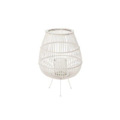 Lanterna Bianca Daya Wood Matt Large