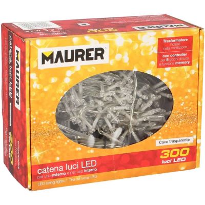 Luci Natalizie 300 LED Colore Multicolore - Maurer