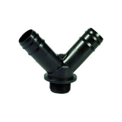 Raccordo a Y in pvc 1"x25 