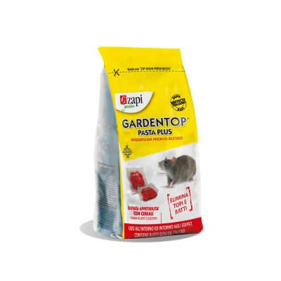 Rodenticida pronto all’uso GARDENTOP PASTA PLUS da 1,53 KG