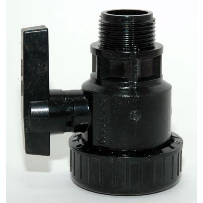 Valvola a sfera monoghiera in PVC con filetto maschio / femmina