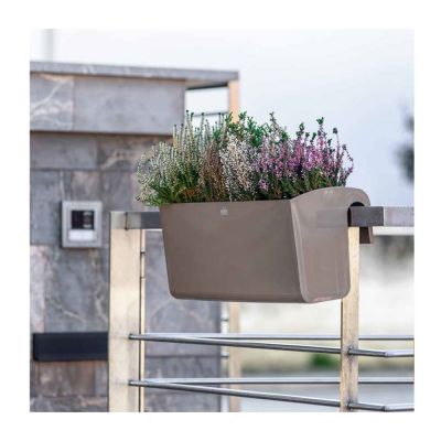 Vaso Balconetta da ringhiera Mod. RAIL - Vasar