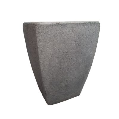 Vaso quadrato in cemento cm 43x43xH56
